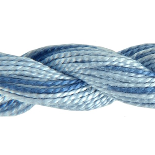DMC 415 5-4230 Color Variations Pearl Cotton Thread, Size 5, 27-Yard, Crystal Water