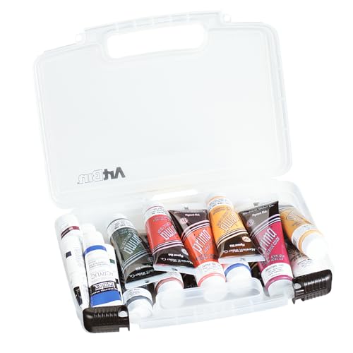 ArtBin 12-Inch Quick View Deep Base Carrying Case, Translucent - size: 12 inch - Deep