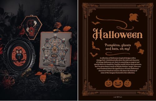 Witchy Stitching: 25 Patterns to Haunt Your Home