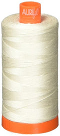 Aurifil 50wt Cotton 1,422yd - Muslin - color: Muslin