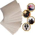 RZJZGZ 5Piece Adhesive Felt Sheet 8.3X11.8in Khaki Felt Fabric Adhesive Sticky Back Felt Sheets for Art and Craft Making (Khaki5) - color: Khaki5