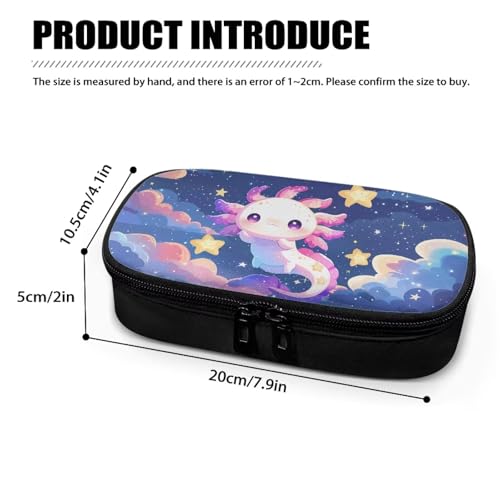 Axolotl Stars Insulin Cooler Bag Insulated Diabetic Medication Organizer Carrying Protection Case with Handle for Insulin Pen, Test Strips, Lancets, Needles - color: Axolotl Stars