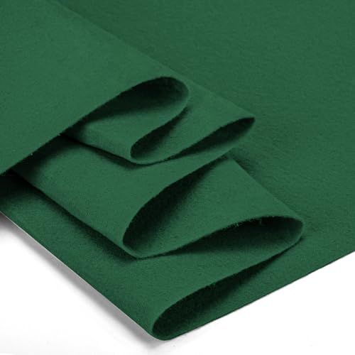 Felt Fabric 36" X 36"(1 Square Yard) (Forest Green) - color: Forest Green, size: 36" X 36"