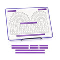 BABYSHEEP Knitting Pattern Holder with 8 Replacement Magnets - color: Purple