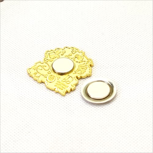 Awesome Pattern Studio Needle Minder Set - Wonderland Castle Magnetic Needle Minder + 2 Needle Threaders. Enamel Pin for Cross Stitch, Embroidery and Craft - size: Wonderland Castle SET #1