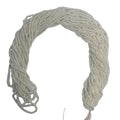 11/0 Glass Seed Beads, 12 String Hanks, Small Craft Beads, 2 mm (Bright White) - color: Bright White