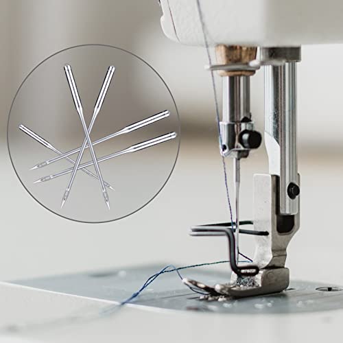 Sewing Machine Needles 50 PCS HAX1 Universal 5 Sizes Compatible with Singer - style: 50 PCS