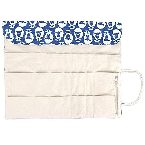 Teamoy Knitting Needle Crochet Hook Case Organizer Holder(up to 14"), Sheep - color: Sheep, size: 14 inches
