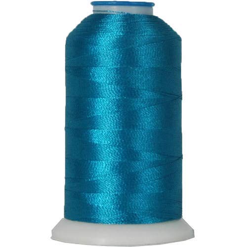ThreadArt Polyester Machine Embroidery Thread, 1000M 40wt, Aquamarine 465 - color: Aquamarine