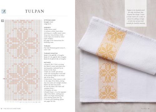 Swedish Weaving Pattern Directory: 50 huck embroidery designs for the modern needlecrafter