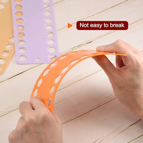 HARFINGTON 5pcs Embroidery Floss Organizer Cards 20 Positions 7.68"x3.15"