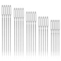 RITDVNI 50 Pcs Sewing Needles Large Eye Hand Sewing, 5 Sizes Embroidery Needles, Hand Sewing Needles, Stainless Steel Yarn Needle, Self Threading Needles for Hand Sewing