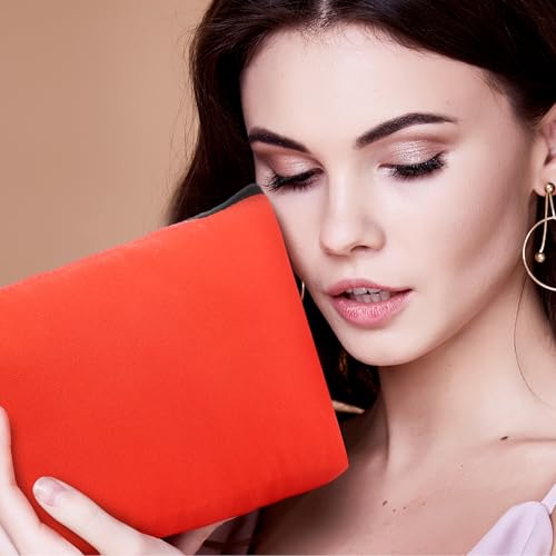Saintrygo 30 Pcs Canvas Makeup Bags Bulk,7.5 X 5 X 1.8 Inch,Novel - color: Novel, size: 7.5 x 5 x 1.8 Inch