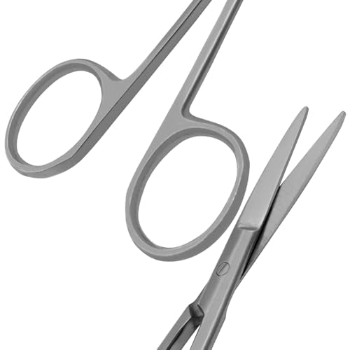 Iris Scissors 4.50" Str/Cud/Angled TC Tungsten Carbide, Supercut O.R. Grade (O.R. Grade Straight) - style: O.R. Grade Straight