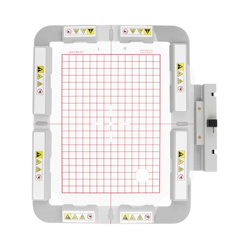 Brewland Magnetic Embroidery Hoop for Janome MC550E MC500E 7.9x5.5in - size: 5.5"x7.9"(140x200mm)-JA413MK