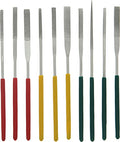 SE Tapered Diamond Needle File Set (10 PC.) - 742DF