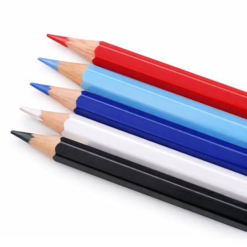 Mandala Crafts Assorted Water Soluble Fabric Pencils for Sewing Quilting - color: Assorted Color