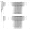 50 Pcs Universal Sewing Machine Needles Size 75/11 Sewing Needles Machine Heavy Duty Quilting Embroidery Machine Needles Regular Point Machine Needles Compatible with Singer Brother Sewing Machine