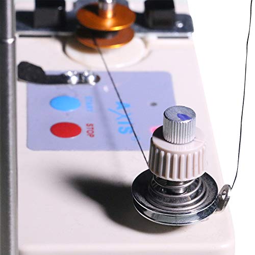Axis Bobbin Winder Portable Automatic Bobbin Winder Bobbin Class15 L M Style for Juki Janome Brother Singer Quilting Embroidery Sewing Machine Bobbin Max Dia 1.1” Bobbin Hole Dia 1/4” Wide 0.46”