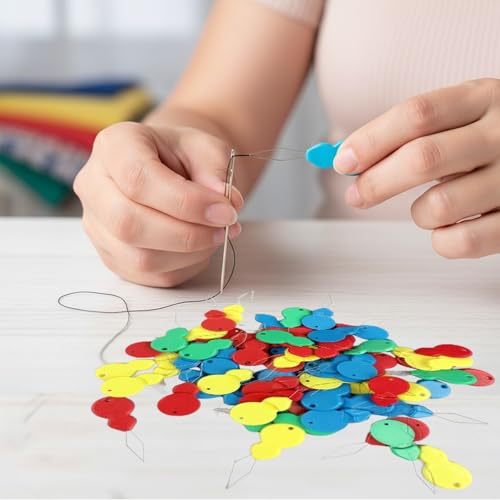 60PCS Plastic Gourd-Shaped Needle Threaders, Sewing Machine Needle Threaders for Hand Sewing - color: MIX1