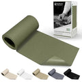 KING MOUNTAIN Canvas Iron on Patch,3"×60",Waterproof 100% Cotton Fabric Repair Patch,Used for Various Sofa,Tent,Clothes,Seats,Suitcases (Grass Green) - color: Grass Green, size: Canvas-3"x60"