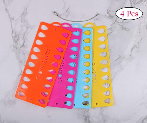 Embroidery Floss Organizer, BENBO Plastic Foam 30 Positions Thread Organizers Cross Stitch Embroidery Kit Tool with 4 Pcs 20 Positions Thread Project Cards, Embroidery Needlework Project Thread Holder