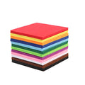 Craft Stiff Felt Squares - 4 x 4 Inch - 48 Pack - 12 Colors, 4 of Each Color - 2mm Thick Sheets - size: 4" x 4"