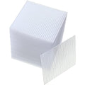 Yunlly 100 Pcs 7 Count Plastic Canvas Mesh Sheets, 4.5'' Square Canvas