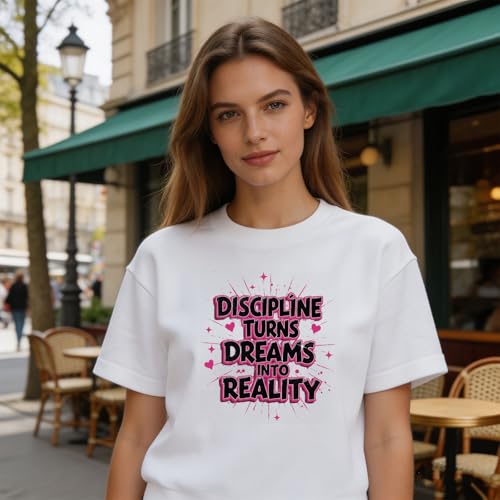 Rngmsi Dtf Transfers Ready to Press - 20 Pcs Inspirational Iron on Transfers for T-Shirts, Colorful Motivational Iron on Stickers, Heat Transfer Vinyl Decals for DIY Fabric Clothes Decor - style: Inspirational