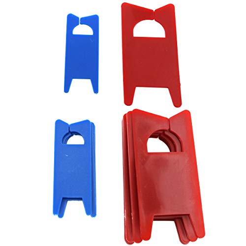 E-outstanding 12PCS Yarn Bobbins Yarn Thread Bobbins for Knitting, Random Color 2Size (6PCS for Each Size)