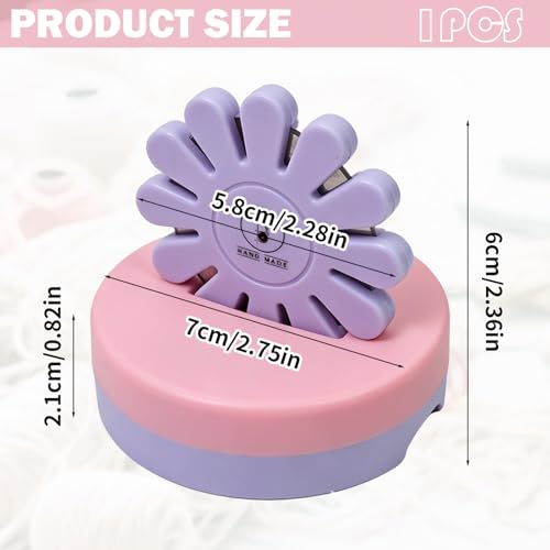 Thread Cutter Tool Thread Cutter for Sewing Blade Saver Thread Cutters for Quilting Thread Cutting Tool Thread Cutter Pendant Thread Cutter for Chain Piecing in Quilting- Purple (Blade Not Removable)