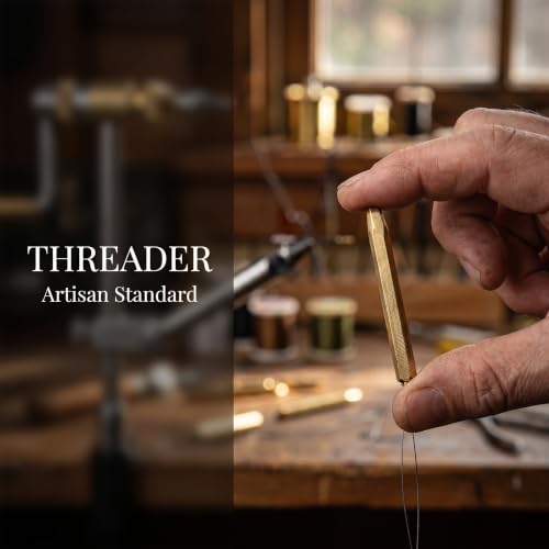 2 Pieces Fly Tying Bobbin Threader Half Hitch