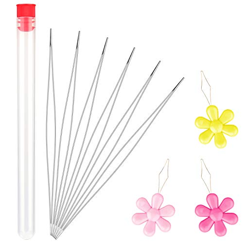 6 Pcs Beading Needles for Seed Beads Bead Needles for Jewelry Making - style: 6pcs