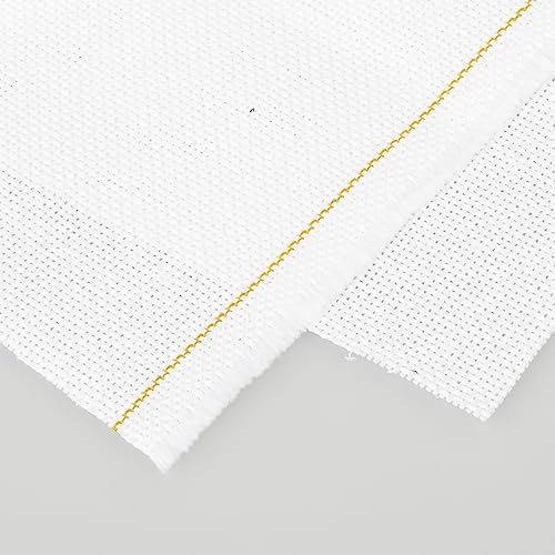LECIEN 000029100 Cosmo Embroidered Fabric Congress 70 Precut Color 11.White 1.3 x 20.5 inches (35 x 52 cm) - color: 11.ホワイト