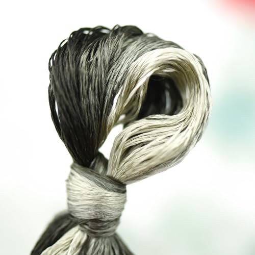 Natural 100% Mulberry Handmade Embroidery Silk Thread Silk Floss (84) - color: 84