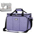 HOMEST Sewing Machine Carry Case, with Shoulder Strap and Front Pocket - color: Purple, size: Sewing Machine Bag Style 1