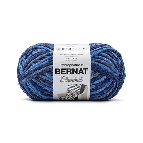 BERNAT BLANKET BB, NORTH SEA - color: North Sea, size: 1 Pack