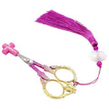 4.5" Professional Stork Scissors, Stainless Steel Shears with Cover - style: Modern