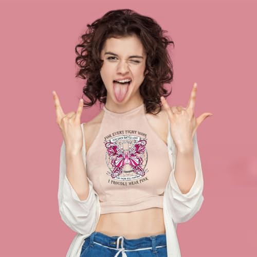 Dtf Transfers Ready to Press -24Pcs Breast Cancer Awareness Iron on Decals Pink Ribbon Fight Cancer Quote Heat Transfer Vinyl Stickers for Clothing Pillows Bag DIY Crafts - color: Breast Cancer Awareness