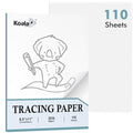 Koala 110 Sheets Tracing Paper 8.5x11 in Translucent Paper 32LB 50gsm