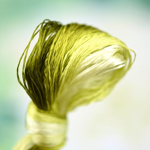 Natural 100% Mulberry Handmade Embroidery Silk Thread Silk Floss (99) - color: 99
