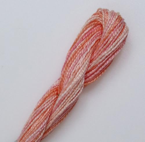 KCS 162 Yards(150 Meters) Mercerized Pearl Cotton Crochet Needlepoint Thread,Size 5,6 skeins,4110 - color: 4110
