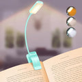 Gritin 9 LED Rechargeable Book Light for Reading in Bed - color: Blue
