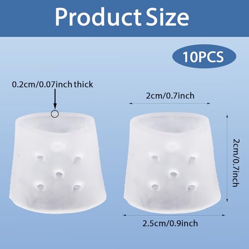 Silicone Finger Callus Protectors, Anti-Skin Picking Prevention Finger Cot