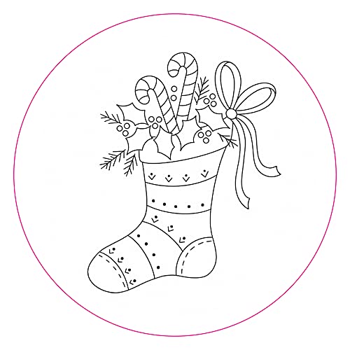 Christmas Embroidery Transfers (set of 10 hoop designs!)