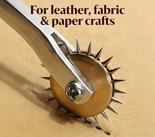 MAGIKON Tracing Wheel, Leather Sewing Stitch Marking Tool 4mm