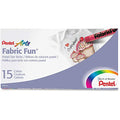 Pentel Arts Fabric Fun Pastel Dye Sticks, 15 Color Set (PTS-15) - size: 15 Count (Pack of 1), style: Fabric Fun Pastel