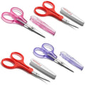PAFASON Small Travel Sewing Craft Scissors Set Straight Precision Fine Tip - style: Classic