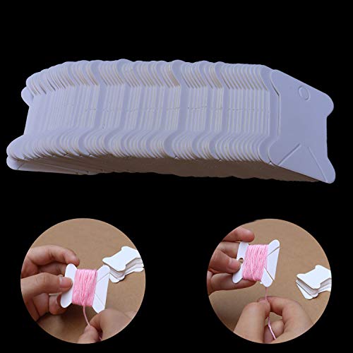 350 pcs Embroidery Floss bobbins - size: 350bobbins