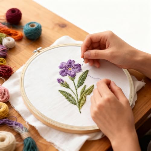 2 Pack Embroidery Hoops, 12 Inch Round Embroidery Hoops, Natural Wood Cross Stitch Hoop with Adjustable Screw for Friendly Embroidery, Cross Stitch, Craft & Beginner, and DIY Decoration - style: 12 Inch